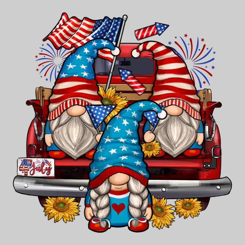 4th Of July Gnomes Farm Truck Premium Sweatshirt by Zillion Design Studio | Teevron