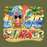 Love Summer Gnomes  Background Long Sleeve Tee | Teevron