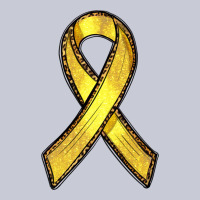 Gold Cancer Ribbon Heavyweight Hoodie | Teevron