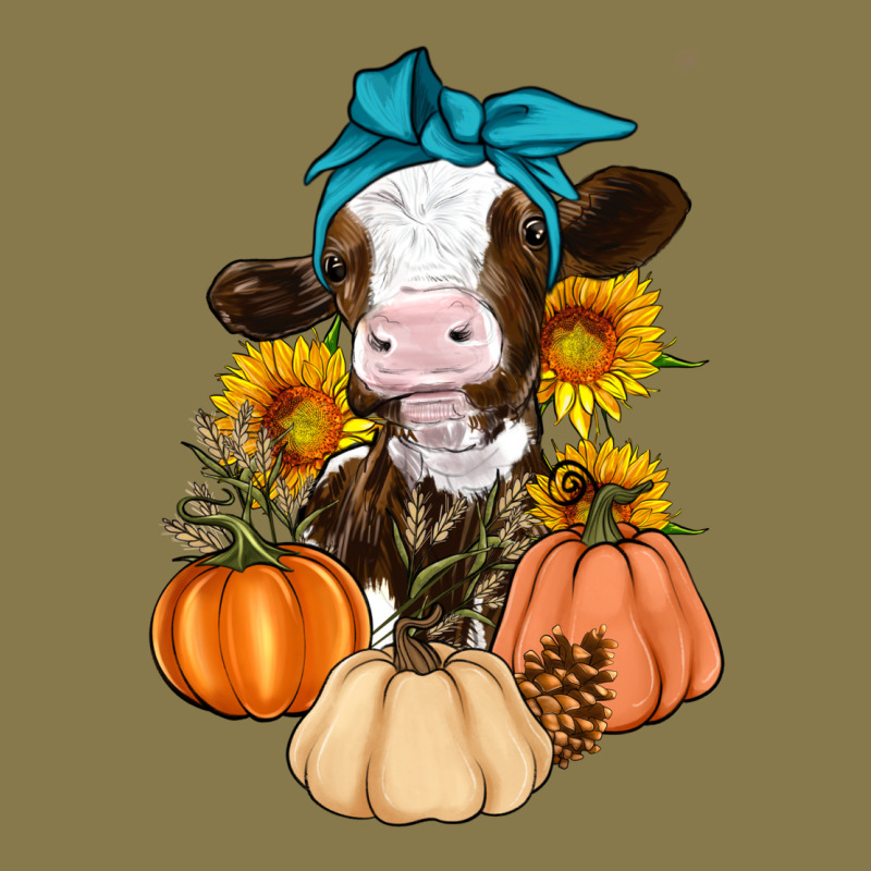 Cow Fall Pumpkin Premium Hoodie by Artiststas | Teevron