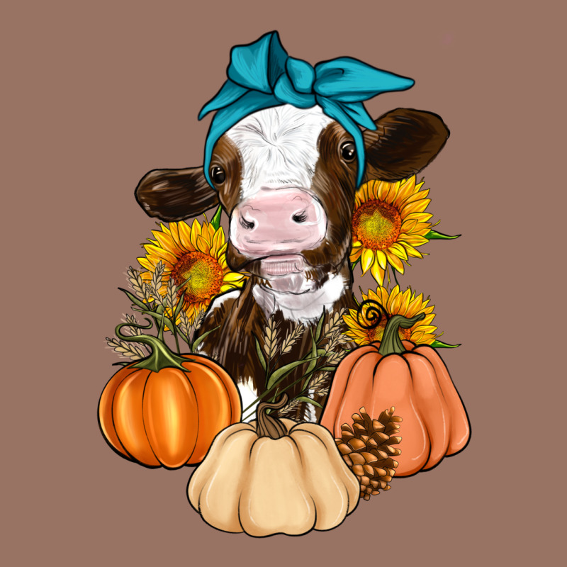 Cow Fall Pumpkin Premium Hoodie by Artiststas | Teevron