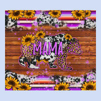 Mama Bear Sunflowers Purple Urban Hoodie | Teevron