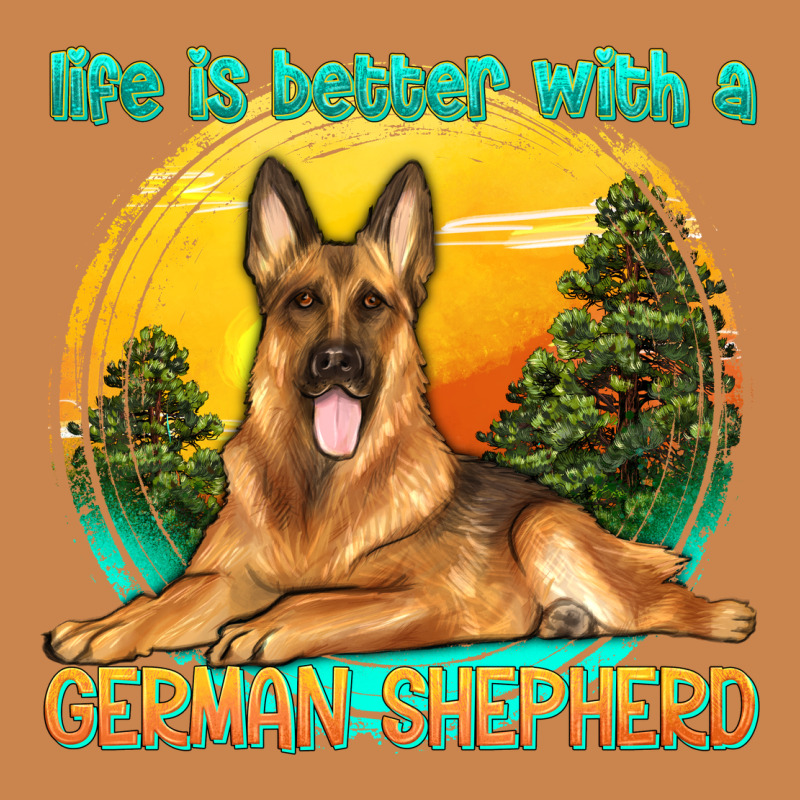Life Is Better With A German Shepherd Heavyweight Hoodie by texasbilliewilder | Teevron