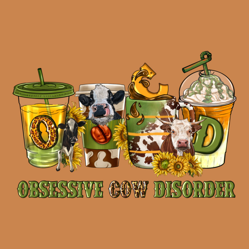 Obsessive Cow Disorder Coffee Cups Heavyweight Hoodie by texasbilliewilder | Teevron