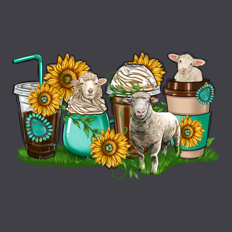 Sheep Coffee Cups Heavyweight Hoodie by texasbilliewilder | Teevron