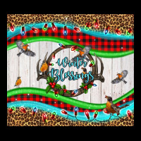 Winter Blessings Leopard Premium Tee | Teevron