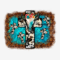 Bull Skull Cross Backgraund Urban Hoodie | Teevron