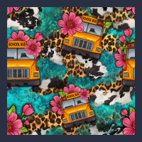 Western School Bus Seamless Pattern Urban Hoodie | Teevron