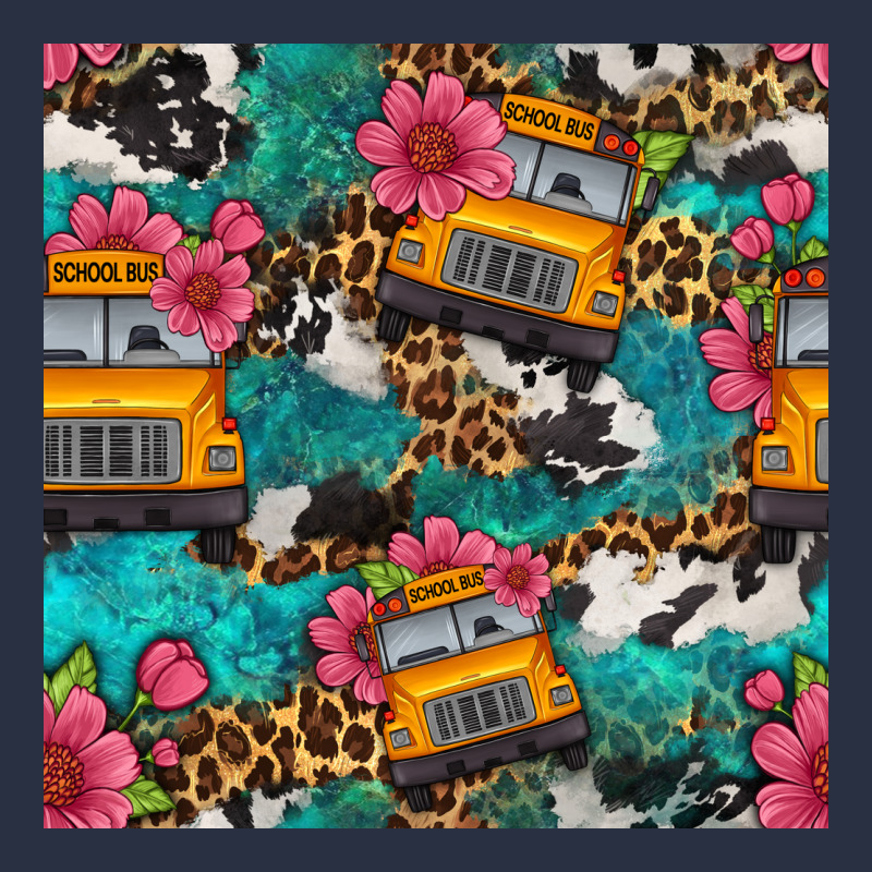 Western School Bus Seamless Pattern Urban Hoodie by BundleAndBundleShop | Teevron
