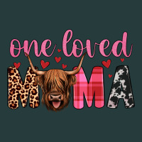 Highland Cow One Loved Mama Premium Hoodie | Teevron