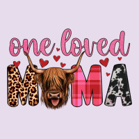 Highland Cow One Loved Mama Premium Hoodie | Teevron