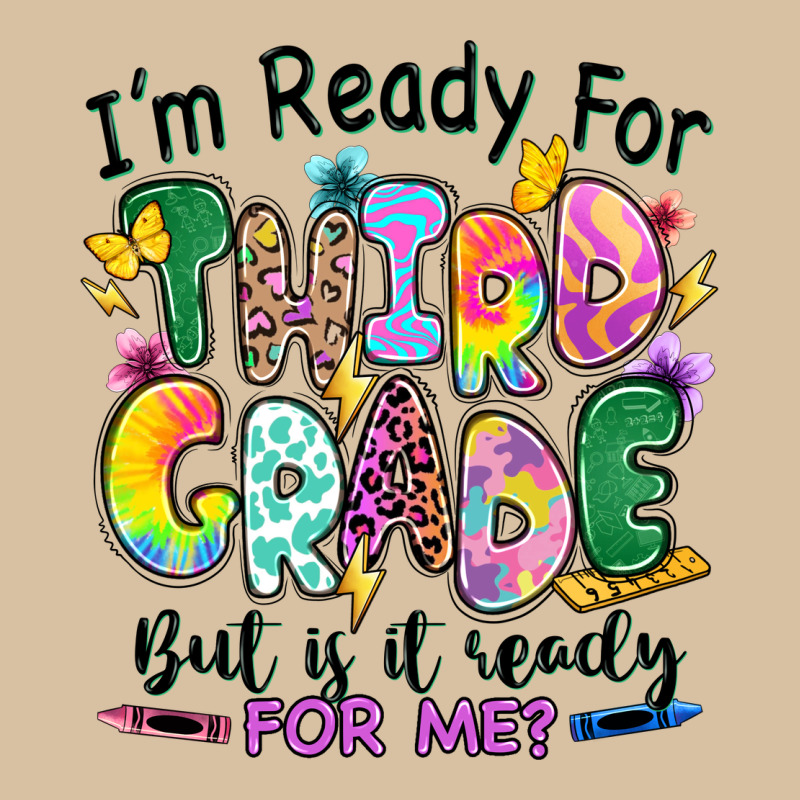 I'm Ready For Third Grade But Is It Ready For Me Heavyweight Hoodie by RanaPortraitStore | Teevron