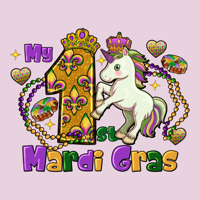 My First Mardi Gras Unicorn Classic Tee by FaDigitalArtStudio | Teevron