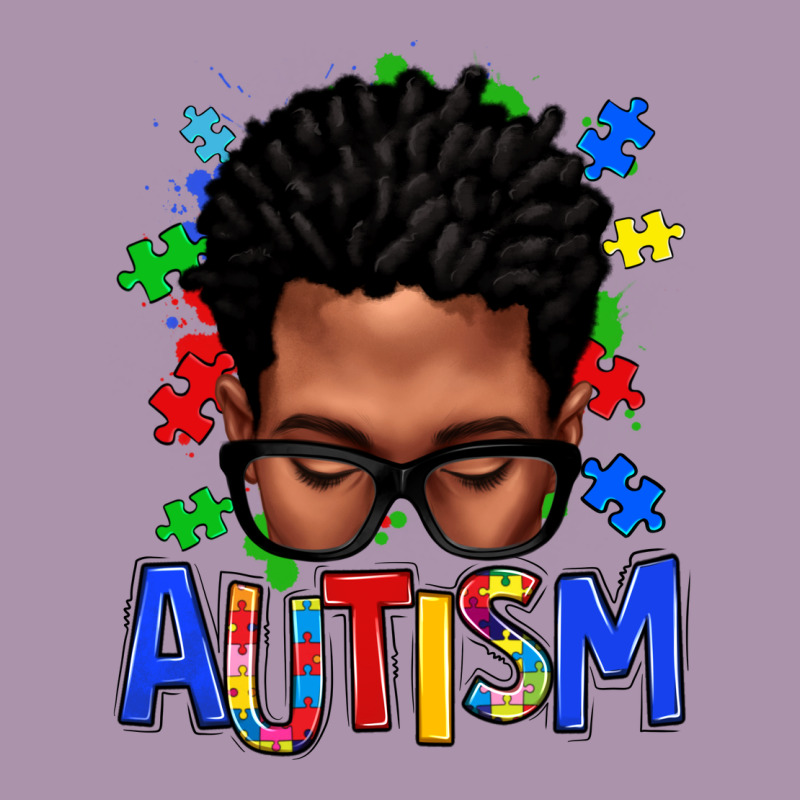 Autism Afro Man Heavyweight Hoodie by texasbilliewilder | Teevron