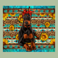 Doberman With Western Background Urban Hoodie | Teevron