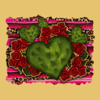 Valentine Cactus Heart With Roses Premium Sweatshirt | Teevron