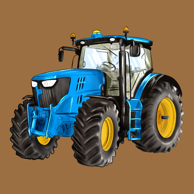 Western Farm Tractor Blue Vintage Tee by Artiststas | Teevron