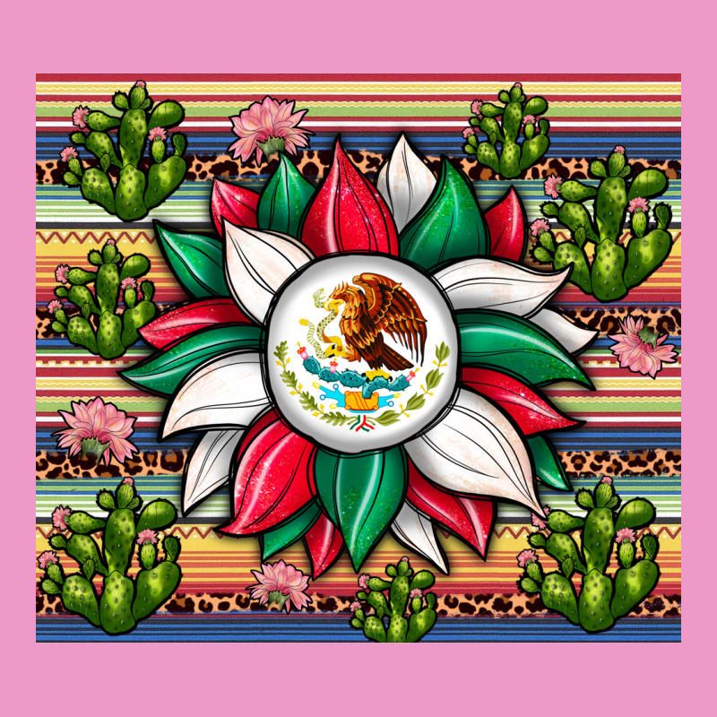 Sunflower Mexican Flag Tumbler Urban Hoodie by JahusDesignShop | Teevron