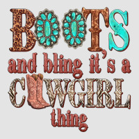 Boots And Bling Its A Cowgirl Thing Premium Sweatshirt | Teevron