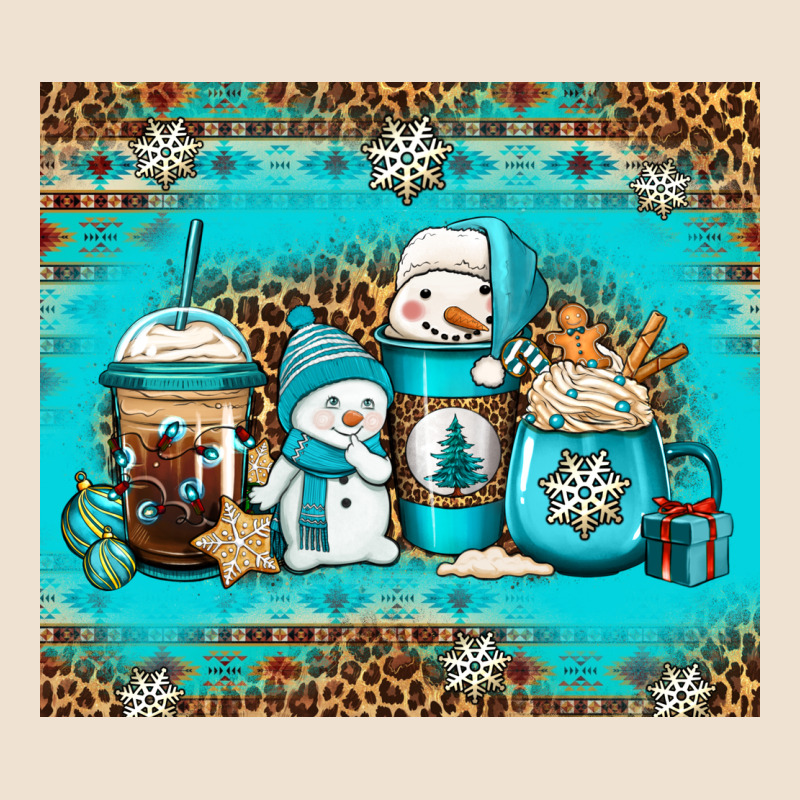 Winter Snowman Coffee Urban Hoodie by Jasminsmagicworld | Teevron