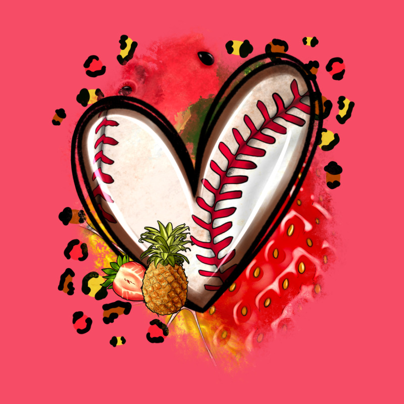 Fruits And Baseball Heart Premium Sweatshirt by Zillion Design Studio | Teevron
