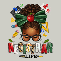 Registrar Life Afro Messy Bun Heavyweight Hoodie | Teevron