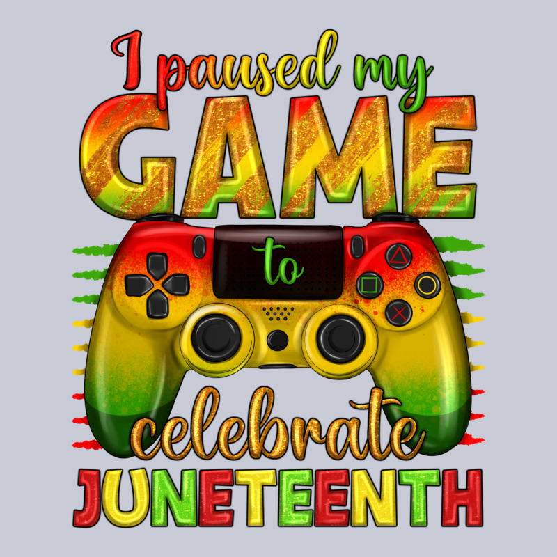 I Paused My Game Celebrate Juneteenth Heavyweight Hoodie by texasbilliewilder | Teevron
