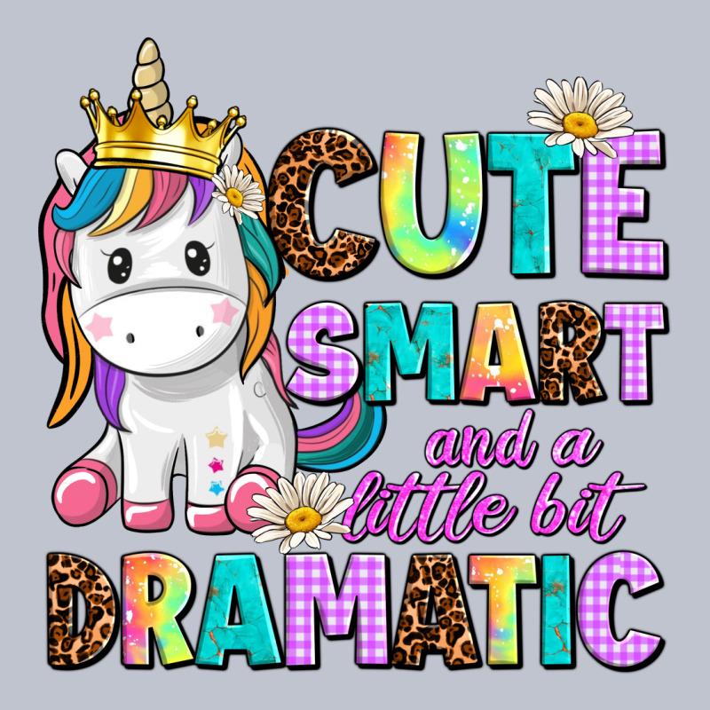 Cute Smart And A Little Bit Dramatic Unicorn Premium Hoodie by AdoDesignShop | Teevron