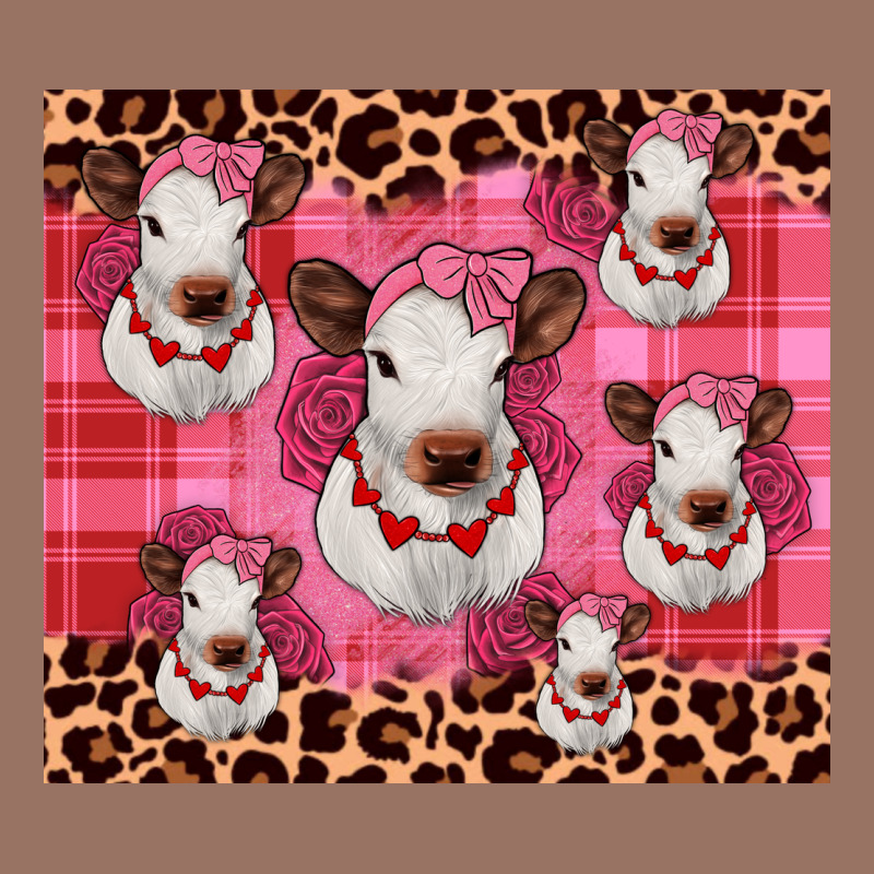 Calf Valentines Tumbler Premium Hoodie by JahusDesignShop | Teevron