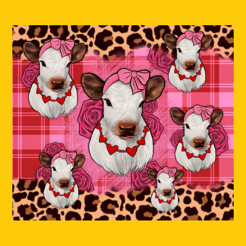 Calf Valentines Tumbler Premium Hoodie by JahusDesignShop | Teevron