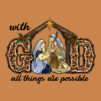 With God All Things Are Possible Heavyweight Hoodie | Teevron