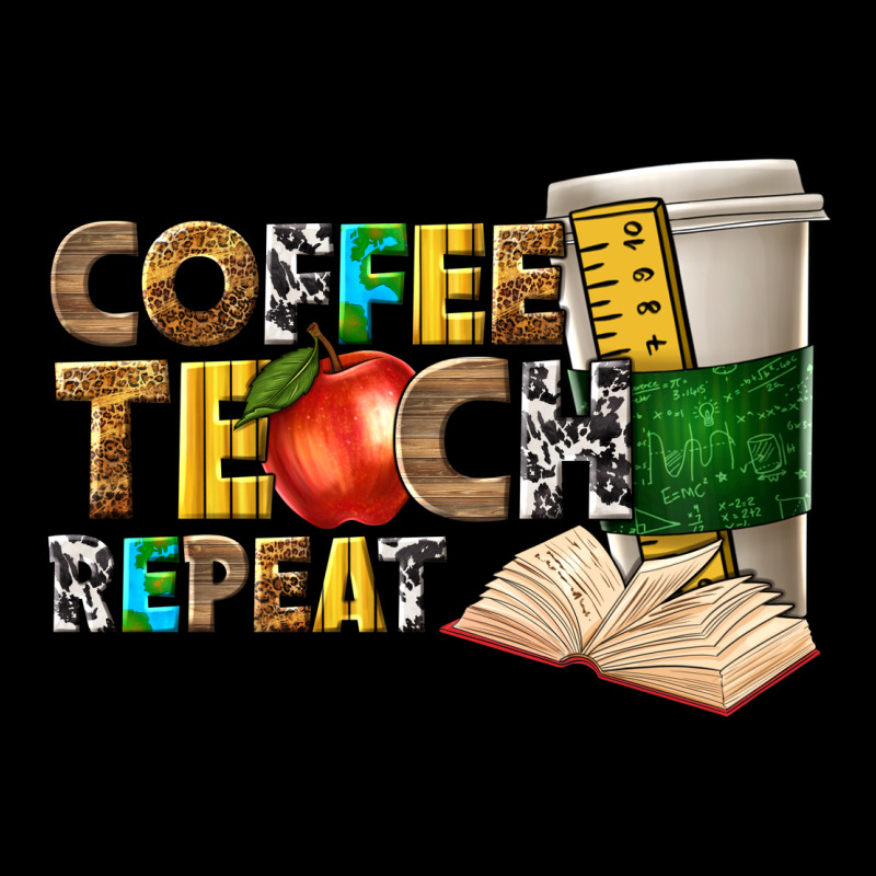Coffee Teach Repeat Premium Sweatshirt by texasbilliewilder | Teevron