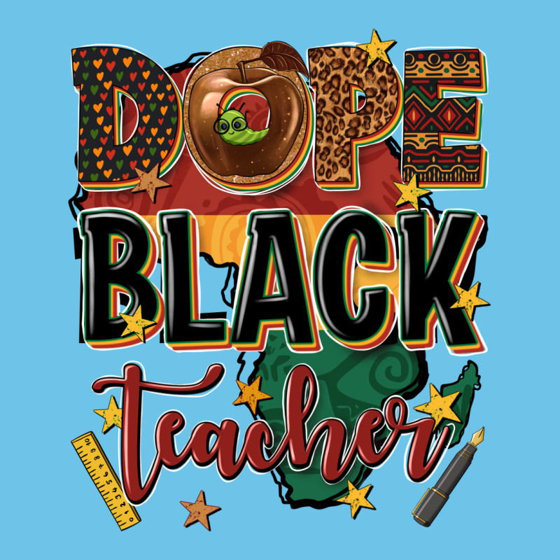 Dope Black Teacher Premium Sweatshirt by texasbilliewilder | Teevron