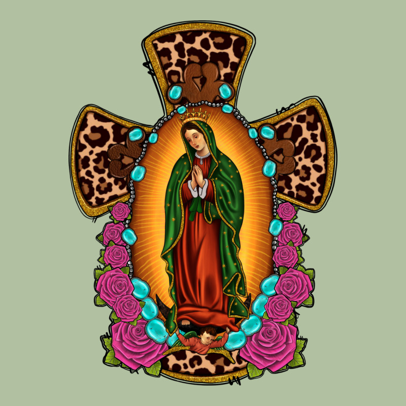 Our Lady Of Guadalupe Cross Urban Hoodie by JahusDesignShop | Teevron