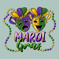 Mardi Gras Mask And Beads Premium Sweatshirt | Teevron