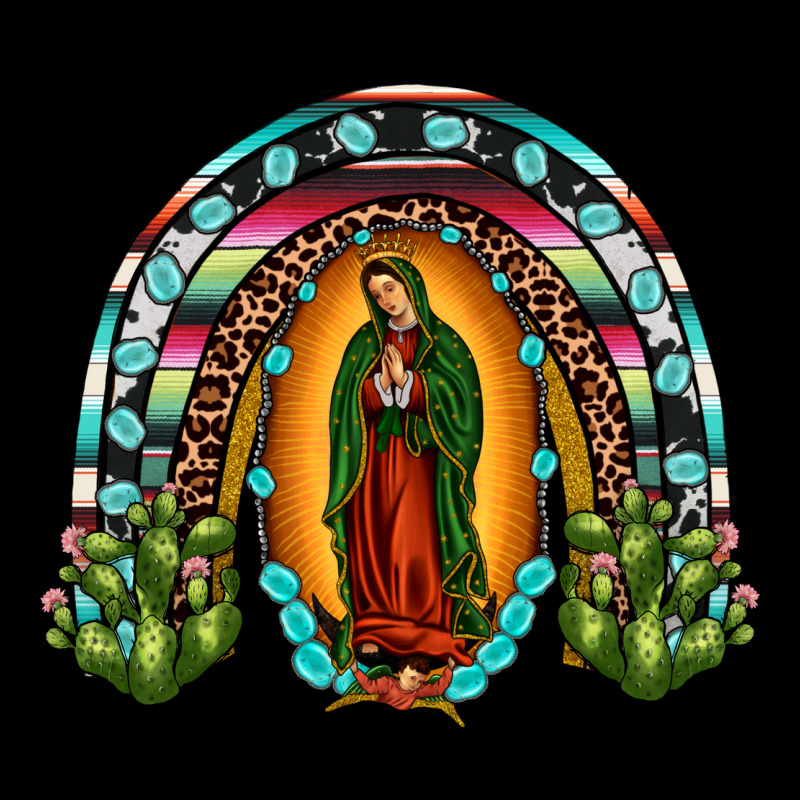 Our Lady Of Guadalupe Rainbow Urban Hoodie by JahusDesignShop | Teevron