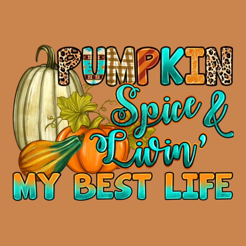 Pumpkin Spice And Livin' My Best Life Heavyweight Hoodie by RanaPortraitStore | Teevron