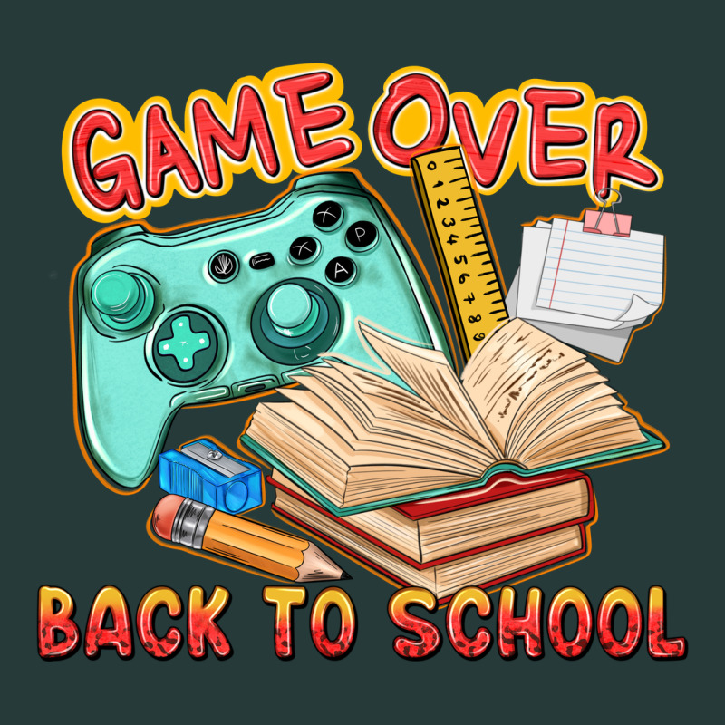 Game Over Back To School Premium Sweatshirt by texasbilliewilder | Teevron