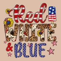 Red White And Blue Urban Heavy Tee | Teevron