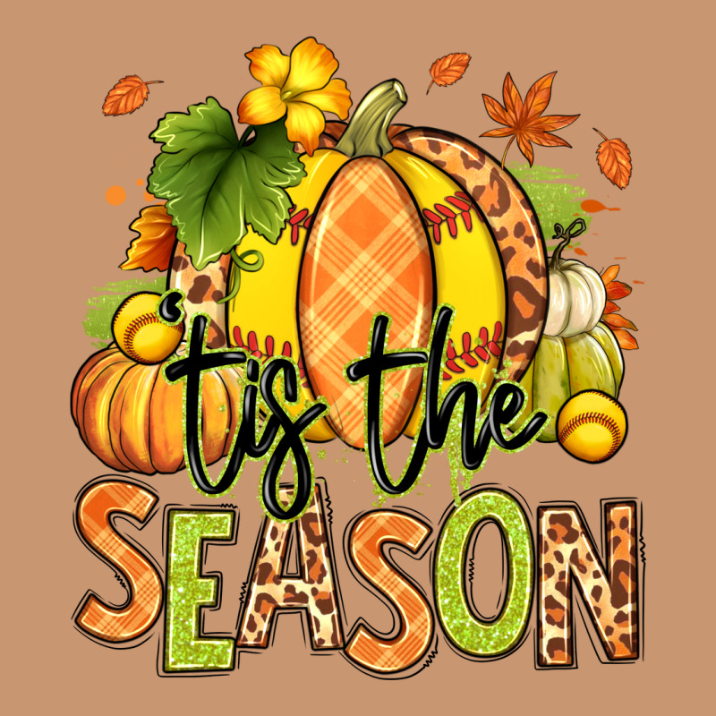 Tis' The Season Fall Softball Heavyweight Hoodie by RanaPortraitStore | Teevron