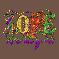 Love With Crawfish Mardi Gras Premium Sweatshirt | Teevron