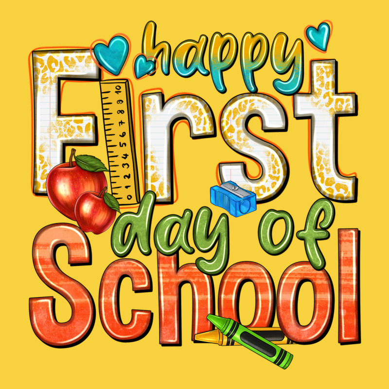 Happy First Day Of School Premium Sweatshirt by texasbilliewilder | Teevron