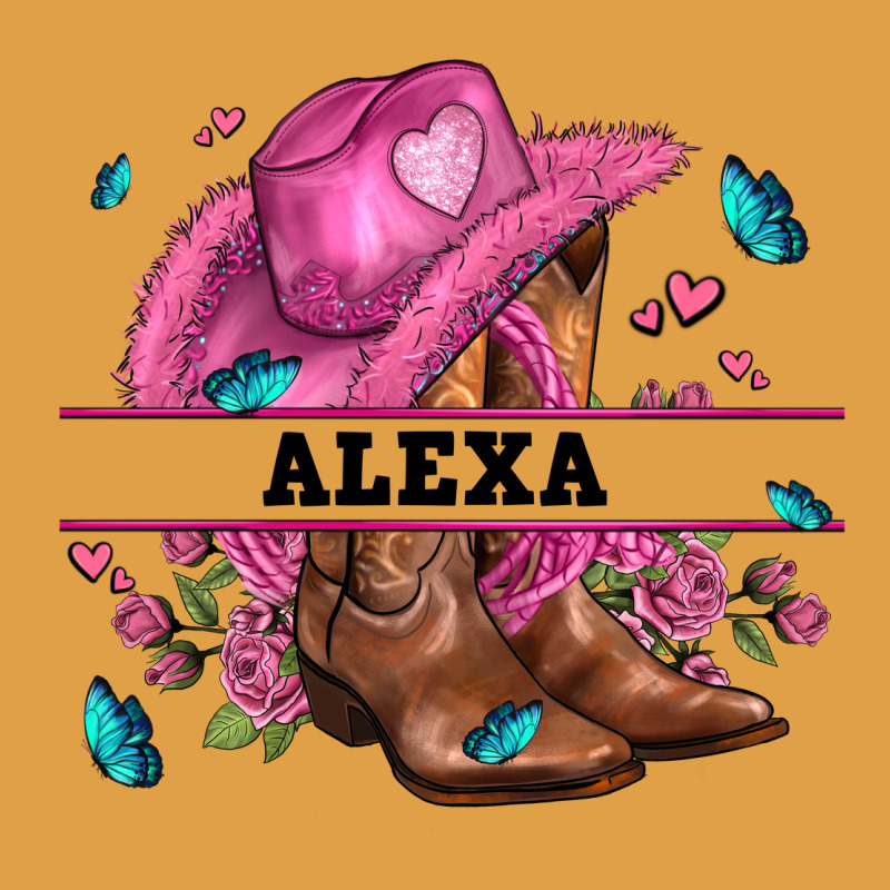 Pink Costom Name Cowgirl Hat And Roses Premium Hoodie by AdoDesignShop | Teevron
