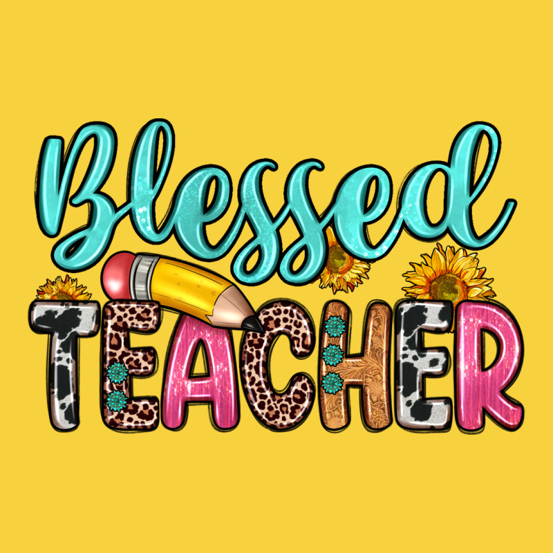 Blessed Teacher Premium Sweatshirt by Zillion Design Studio | Teevron
