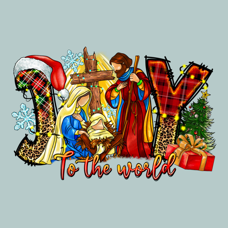 Joy To The World Heavy Core Tee by CowhideDigitalArt | Teevron