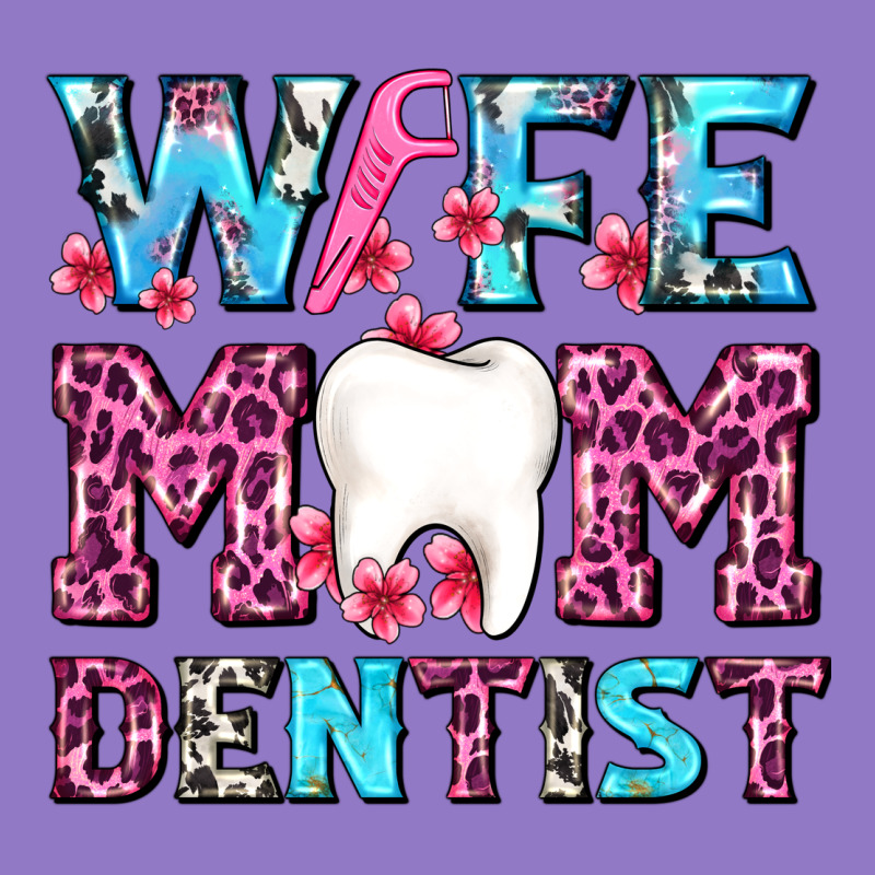 Wife Mom Dentist With Tooth And Floss Urban Hoodie by AdoDesignShop | Teevron