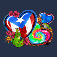 Western Leopard Puerto Rico Hearts Premium Hoodie | Teevron