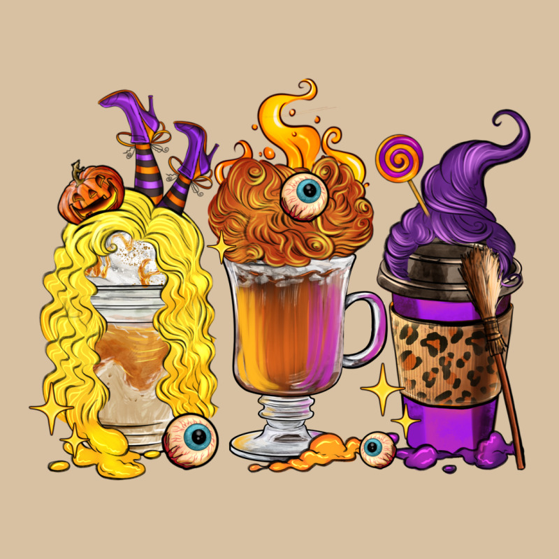 Halloween Hocus Pocus Coffee Cups Heavyweight Hoodie by RanaPortraitStore | Teevron