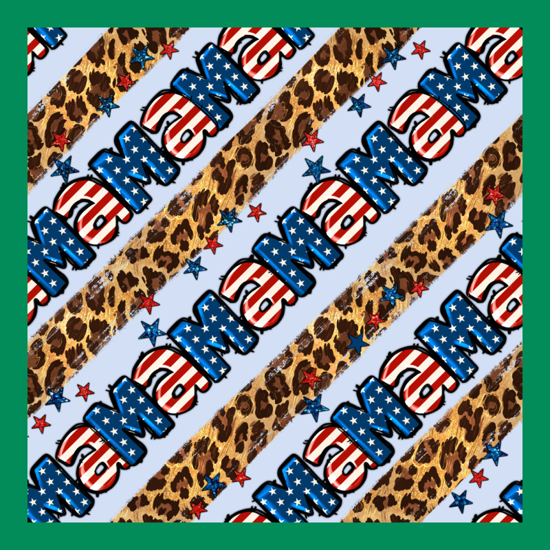American Mama Leopard Seamless Pattern Urban Hoodie by BundleAndBundleShop | Teevron