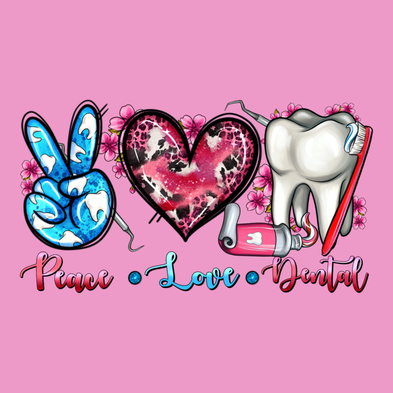 Peace Love Dental Urban Hoodie by AdoDesignShop | Teevron